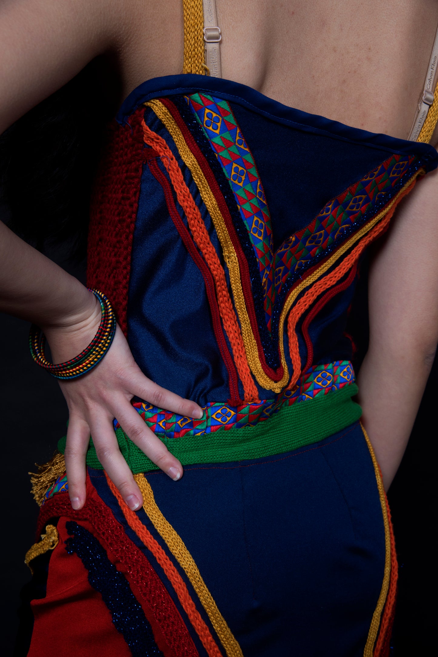 Rangoli Dress- The Kalakari Collection