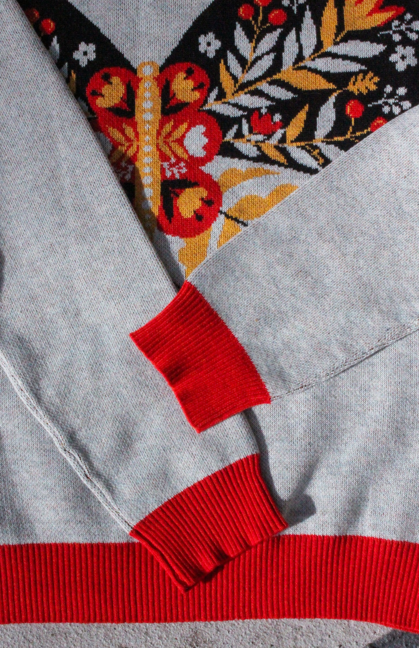 Butterfly Knitted Longsleeve Crewneck