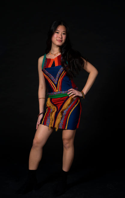 Rangoli Dress- The Kalakari Collection