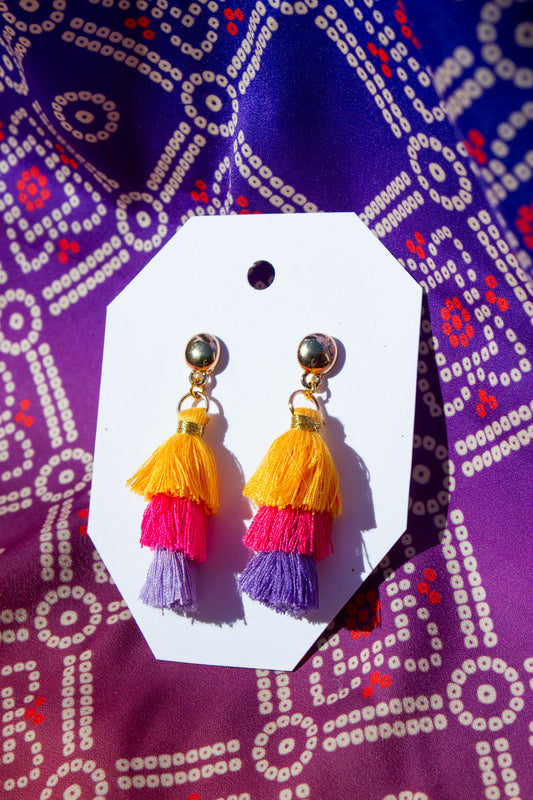 Sunrise Tassle Earrings