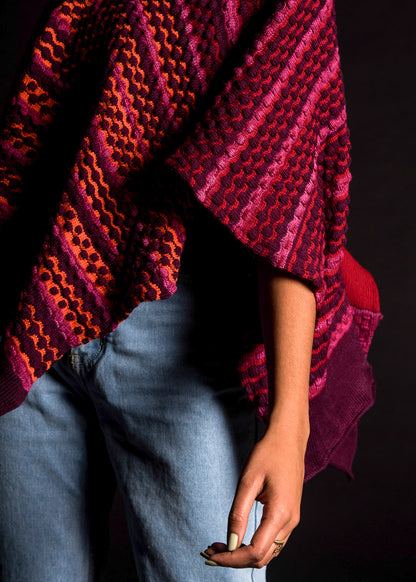 Mohabatt Poncho - The Kalakari Collection
