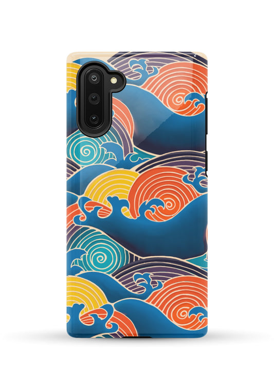 Multi Color Wave Phone Case