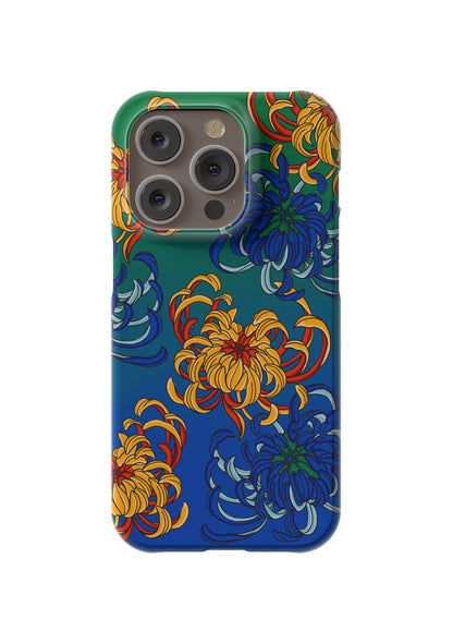 Blue green Ombre Phone Case