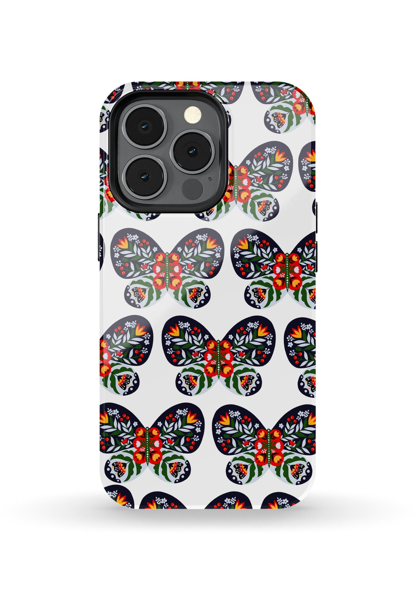 Butterfly Print Phone Case