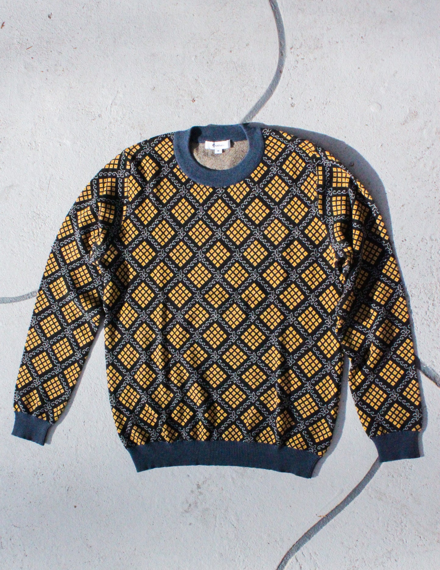 Bhandani Printed Longsleeve Crewneck Sweater